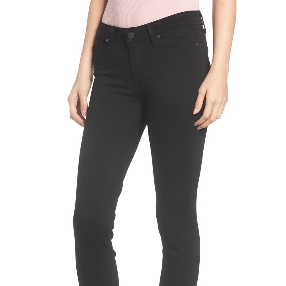 Paige Black Verdugo Ankle Ultra Skinny Jeans
